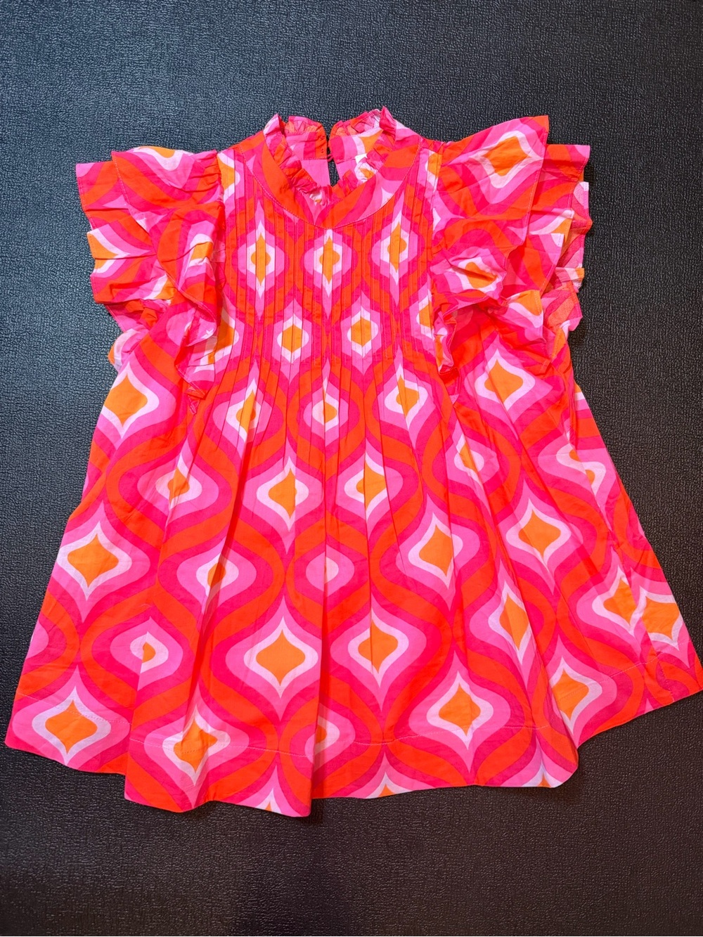 J. Marie Quinn flutter sleeve top size small - Picture 1 of 4